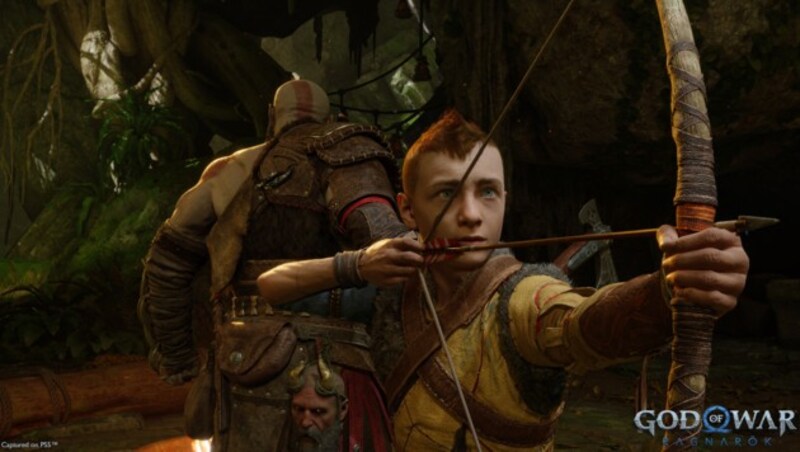 Kämpfe gegen mythische Kreaturen und gegen Götter zusammen mit Kratos und seinem Sohn. (Bild: Sony Interactive Entertainment )