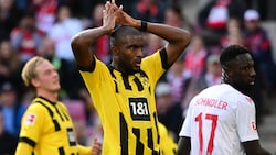 Von 2022 bis 2023 kickte Anthony Modeste für Borussia Dortmund. (Bild: APA/AFP/INA FASSBENDER)