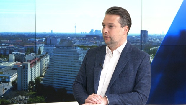 Wiens FPÖ-Chef Dominik Nepp (Bild: krone.tv)