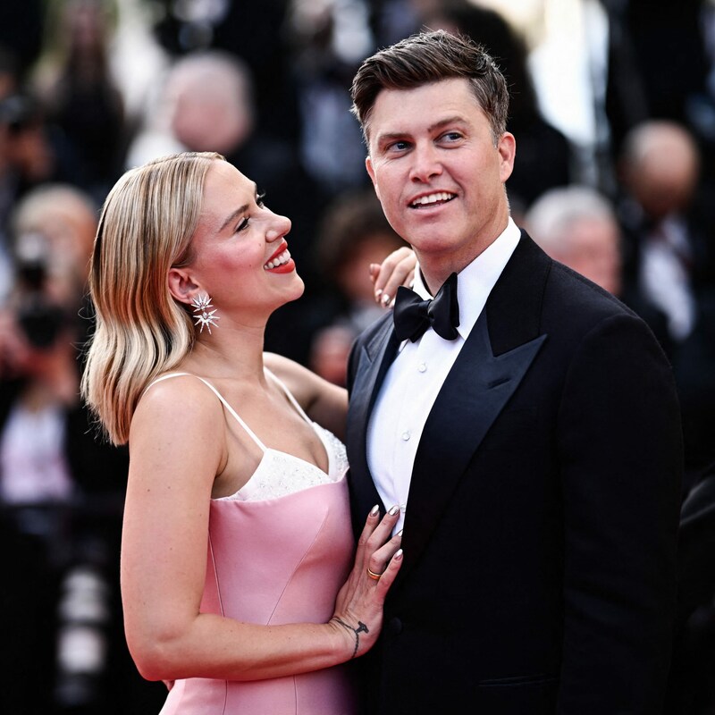 Scarlett Johansson und ihr Mann Colin Jost (Bild: APA/AFP)