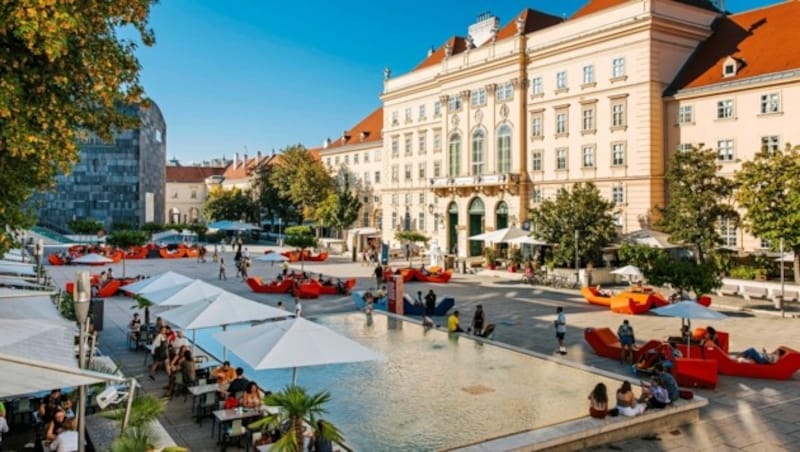 Den Einzug des Sommers feiert das MuseumsQuartier an mehreren Tagen. (Bild: Museumsquartier)