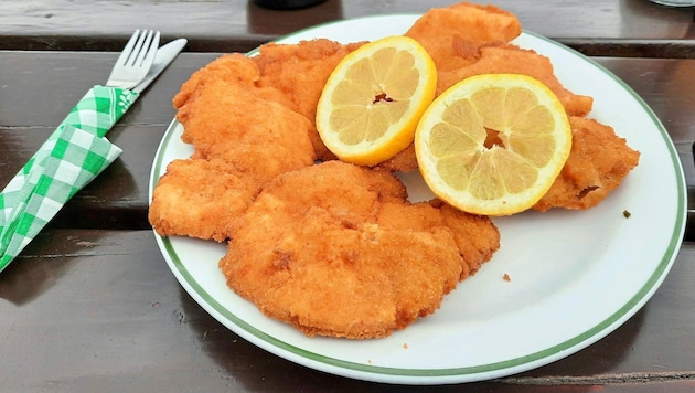 Schnitzel: one of the favorite dishes for many Austrians. (Bild: P. Huber)