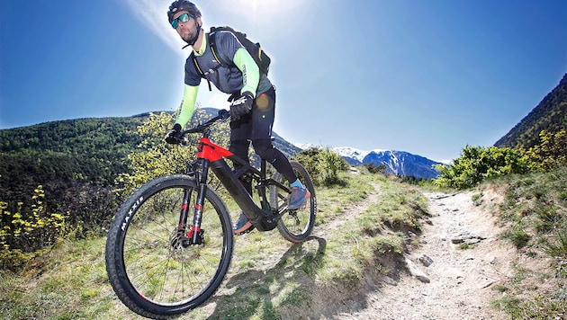 Mit drei Verletzten endete ein Mountainbike-Abenteuer (Symbolbild) (Bild: ÖAMTC)