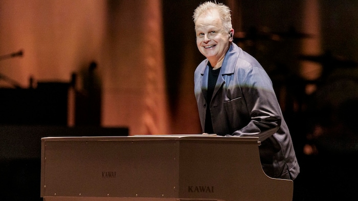Herbert Grönemeyer hatte sichtlich Spaß. 