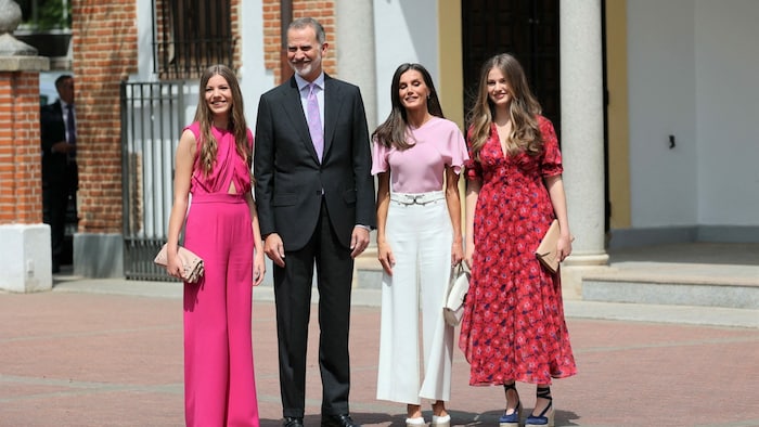 Prinzessin Sofia, König Felipe, Königin Letizia und Kronprinzessin Leonor 