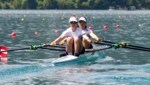 Der neu zusammengestellte LG-Doppelzweier Lara Tiefenthaler/Louisa Altenhuber (Bild: GEPA)