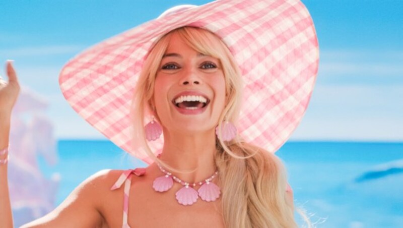 Hollywood-Schauspielerin Margot Robbie in ihrem „Barbie“-Debüt. (Bild: (c) www.VIENNAREPORT.at)