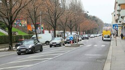 Ein baulich getrennter Rad- weg wird hier entstehen. (Bild: Jöchl Martin)