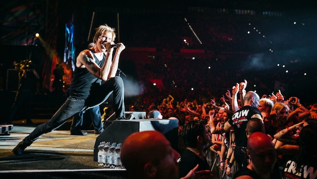 Campino, der Sänger der deutschen Kultband „Die Toten Hosen“, gibt bei jedem Auftritt Gas. (Bild: Bastian Bochinski)