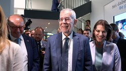 Alexander Van der Bellen bei „Erlebnis Europa“ (Bild: krone.tv)