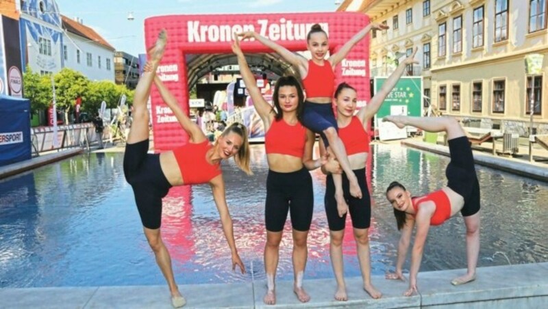 Die „Krone“ setzt die Sport Austria Finals groß in Szene. (Bild: Christian Jauschowetz)