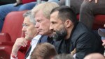 Herbert Hainer, Oliver Kahn und Hasan Salihamidzic (v.l.n.r.) (Bild: APA/AFP/Daniel ROLAND)