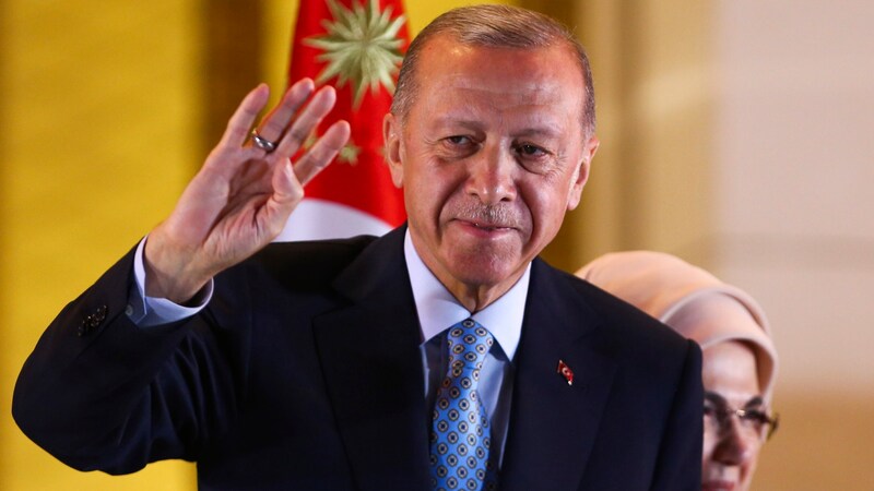 Der türkische Präsident Recep Tayyip Erdogan (Bild: AP)