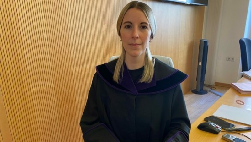 Richterin Silke Sandholzer. (Bild: Chantall Dorn)