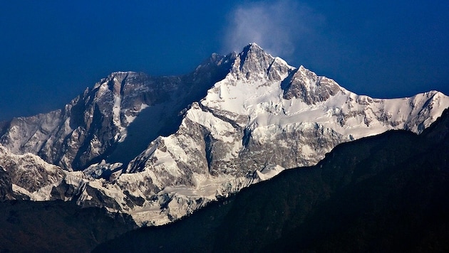 Der Kangchendzönga, vom indischen Bundesstaat Sikkim aus fotografiert. (Bild: Wikipedia/My Discovery (CC BY 2.0))