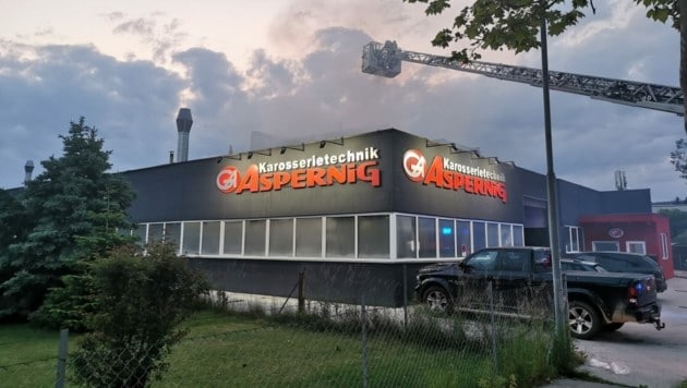 (Bild: Wolfgang Germ/Berufsfeuerwehr Klagenfurt) (Bild: Wolfgang Germ/Berufsfeuerwehr Klagenfurt)