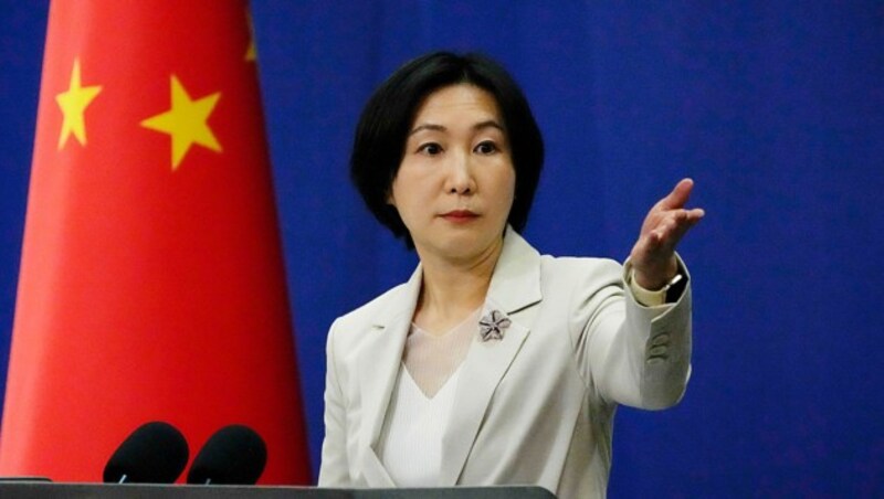 Außenministeriumssprecherin Mao Ning (Bild: AP)