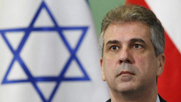 Eli Cohen von der Likud-Partei ist seit Dezember 2022 Außenminister von Israel. (Bild: Michal Dyjuk / AP / picturedesk.com)