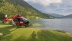 Auch die ARA Flugrettung musste zum Millstätter See anrücken. (Bild: ARA Flugrettung)