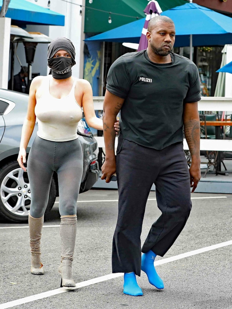 Kanye West und seine Frau Bianca. (Bild: www.PPS.at)