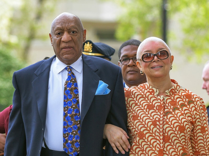 Trotz aller Vorwürfe blieb seine Frau Camille Cosby immer an seiner Seite. (Bild: www.viennareport.at)