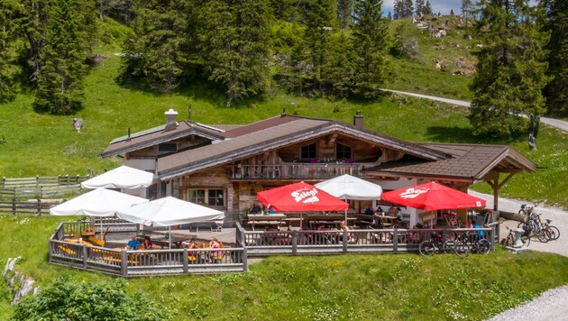 Auf der Hochthörle Hütte lässt sich Sonne tanken. (Bild: Hochthörle Hütte)