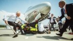In Genf crashten zuletzt Klimaaktivisten die Businessjet-Messe. (Bild: AFP)