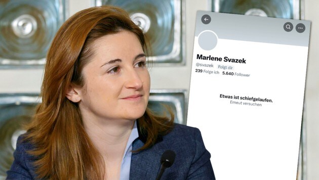 Nach einem heftigen Shitstorm deaktivierte Marlene Svazek „für 30 Tage“ ihren Twitter-Account. (Bild: APA, Twitter, Krone KREATIV)