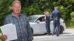 Georg Gruber und seine Mitstreiter kritisieren das Vorgehen der Polizei im Gasteinertal. (Bild: Scharinger)