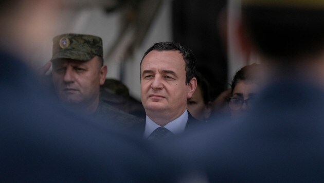Kosovos Regierungschef Albin Kurti (Bild: AFP)