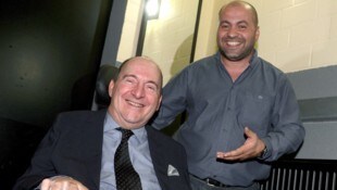 Philippe Pozzo di Borgo und Abdel Sellou (Bild: AFP)