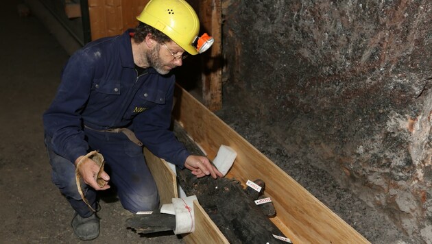In Hallstatt haben sich Archäologen auf die Suche nach Funden aus der Eisenzeit gemacht. (Bild: NHM Wien)