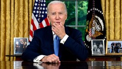 Die Sorgenfalten bei US-Präsident Joe Biden sind wegen des in letzter Minute beigelegten Schuldenstreits etwas größer geworden. (Bild: AP)