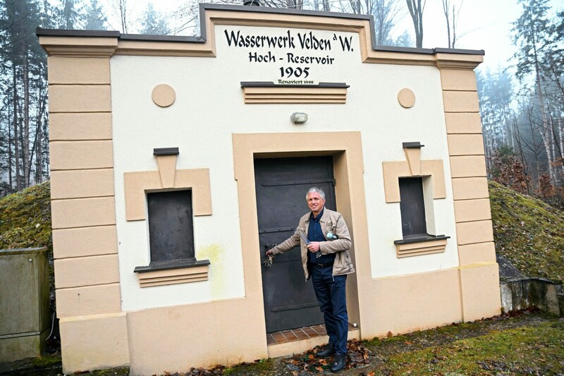 Kurt Sandmann, Chef der Wasserwerke Velden-Schiefling (Bild: Hermann Sobe)
