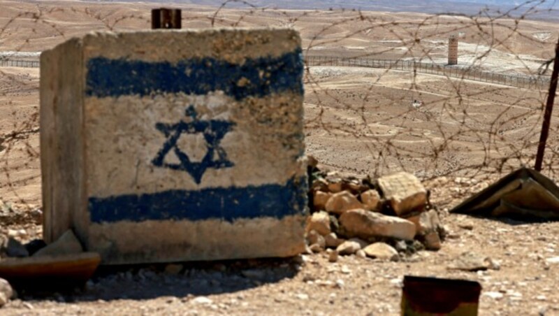 Die israelisch-ägyptische Grenze in der Nähe von Nitzana (Bild: APA/AFP/MENAHEM KAHANA)