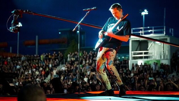 Muse-Mastermind Matthew Bellamy (Bild: Andreas Graf)