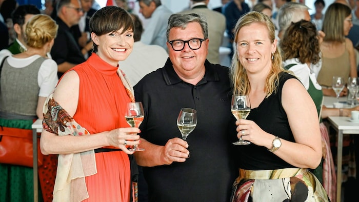 Tourismus- und Event-Profis unter sich: Astrid Steharnig-Staudinger, Didi Recknagl und Marie-Louise Schnurpfeil