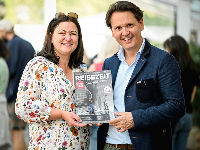 „Reisezeit“: „Krone“-Lady Andrea Thomas und Andreas Winkelhofer