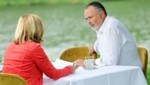 Hans Peter Doskozil im ersten großen Interview mit Conny Bischofberger nach seiner Kür zum SPÖ-Chef (Bild: Peter Tomschi)