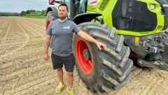 Sein Ärger ist Landwirt Markus Unger ins Gesicht geschrieben. (Bild: Christian Schulter)