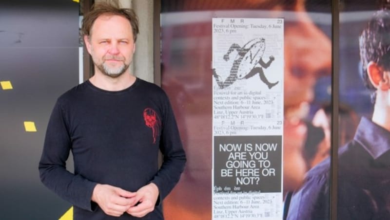 Thomas Philipp ist Mitorganisator des Medienfestivals. (Bild: Einöder Horst)