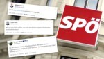 In der Wiener Löwelstraße ist „Feuer am Dach“. (Bild: APA/Roland, schlager/twitter.com/derHoyos/twitter.com/Claus_Pandi/twitter.com/Claus_Pandi/johannes_rauch, Krone KREATIV)