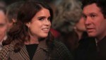 Eugenie mit Ehemann Jack Brooksbank (Bild: Yui Mok / POOL / AFP)