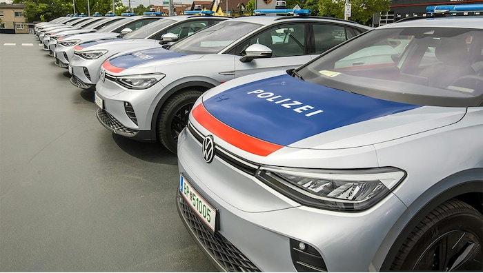 23 VW ID.3 und ID.4 wurden an die Polizei übergeben.