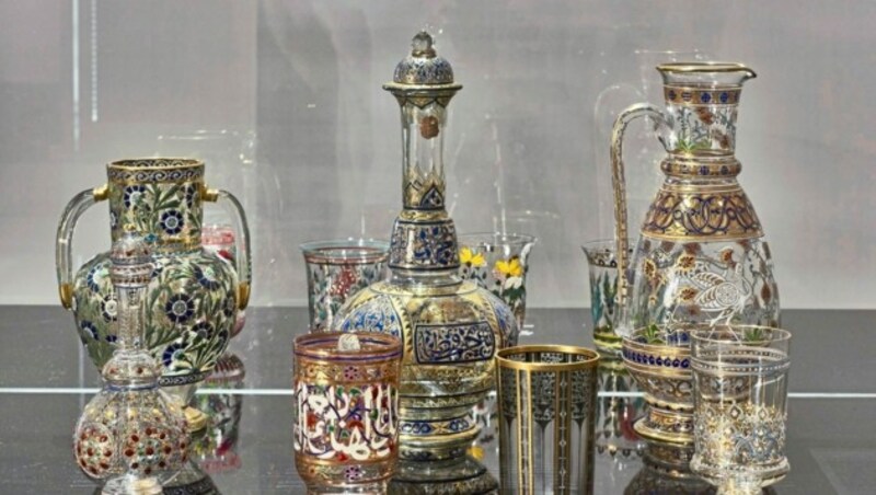 Arabiens Blüten im Historismus: Exponate der berühmten Sammlung des Museums für angewandte Kunst Wien. (Bild: MAK)
