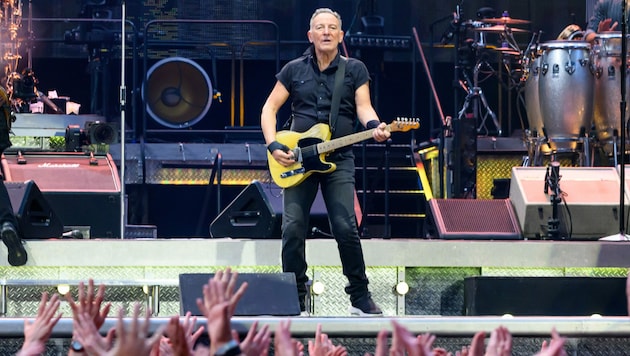 Bruce Springsteen: Mit 73 noch einmal in absoluter Hochform (Bild: Dutch Press Photo Agency / Action Press / picturedesk.com)