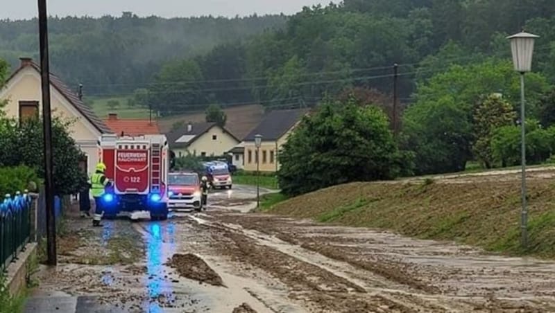 Unwetter im Bezirk Güssing. (Bild: Schulter Christian)