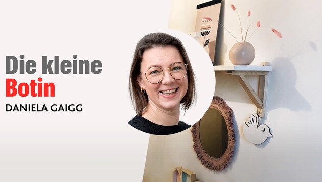 Daniela Gaigg @diekleinebotin setzt auf Ordnung (Bild: Krone kreativ/Daniela Gaigg/canva)