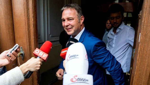Neo-SPÖ-Chef Andreas Babler hat keine Zeit zu verlieren. (Bild: APA/GEORG HOCHMUTH)
