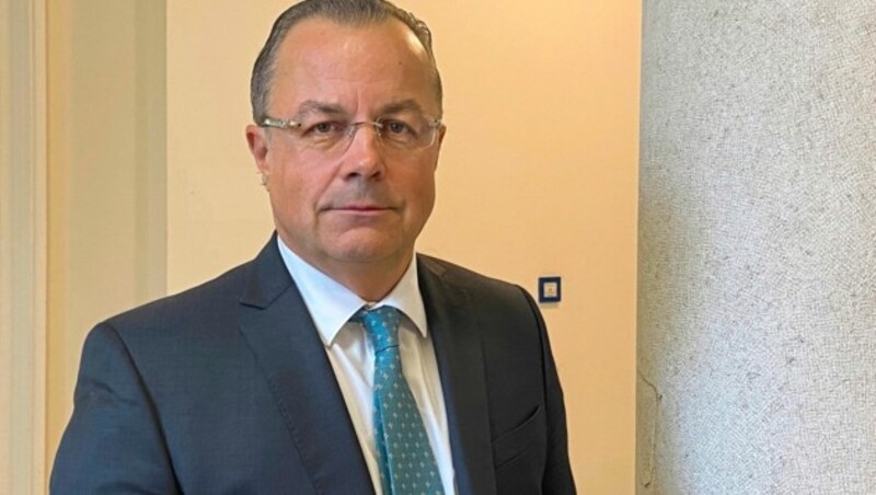 Anwalt Andreas Reichenbach verteidigte den Angeklagten. (Bild: Anja Richter)